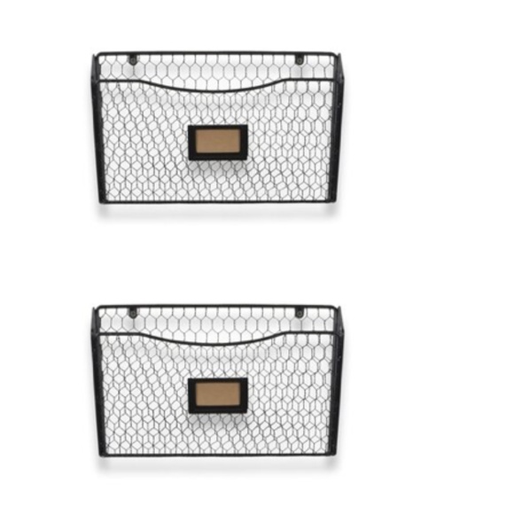 Gracie Oaks Other - NWOT Wall Mail Organizer Baskets (Set of 2)